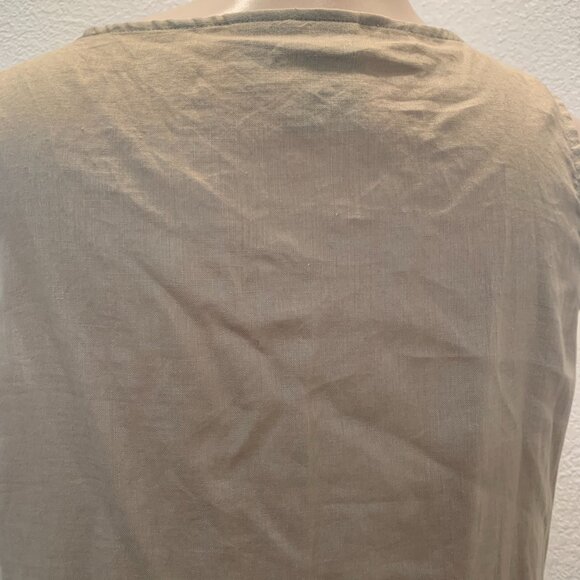 Vintage David Dart Collection linen sleeveless dress size P unworn - Picture 8 of 13